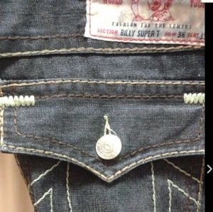 🔴Vintage Men's True Religion Billy Super T Jeans